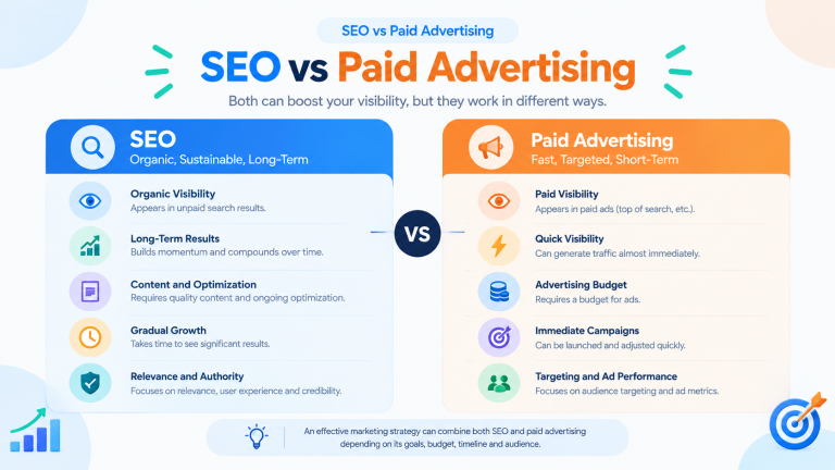 seo vs paid advertising