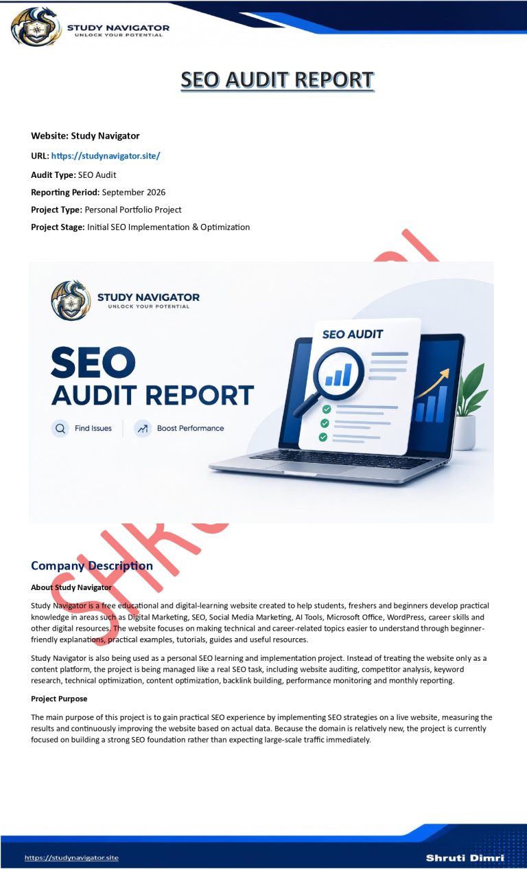 SEO AUDIT