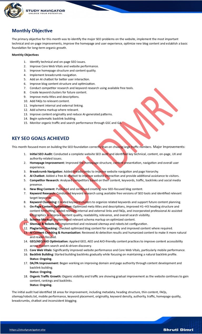 SEO AUDIT