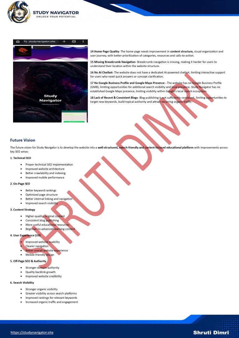 SITE AUDIT